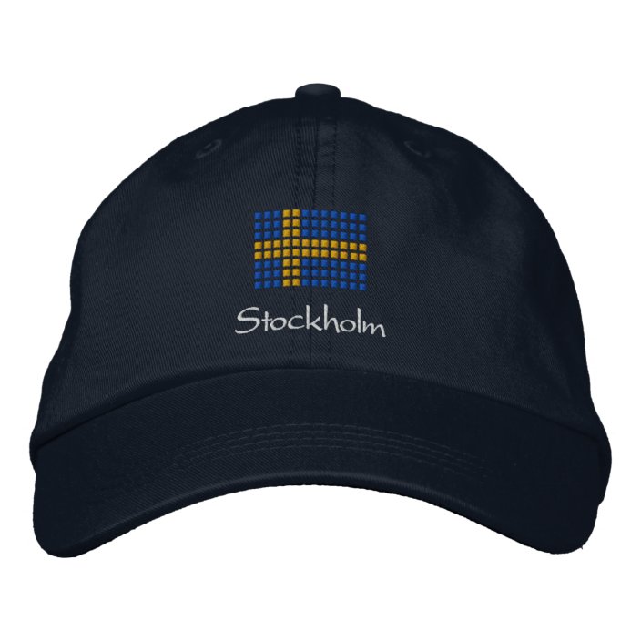 Stockholm, Swedish Cap Swedish Flag Hat