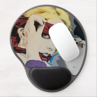 'Stockholm syndrome' Painting on a  Gel Mouse Pad