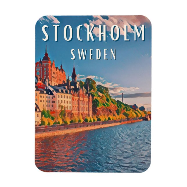 Stockholm, the Scandinavian capital of museums Magnet (Vertical)
