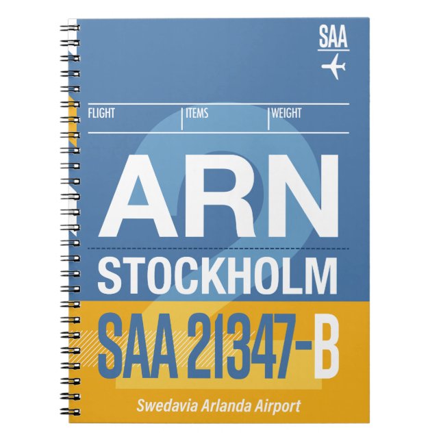 Stockholm - Travel Journal (Front)