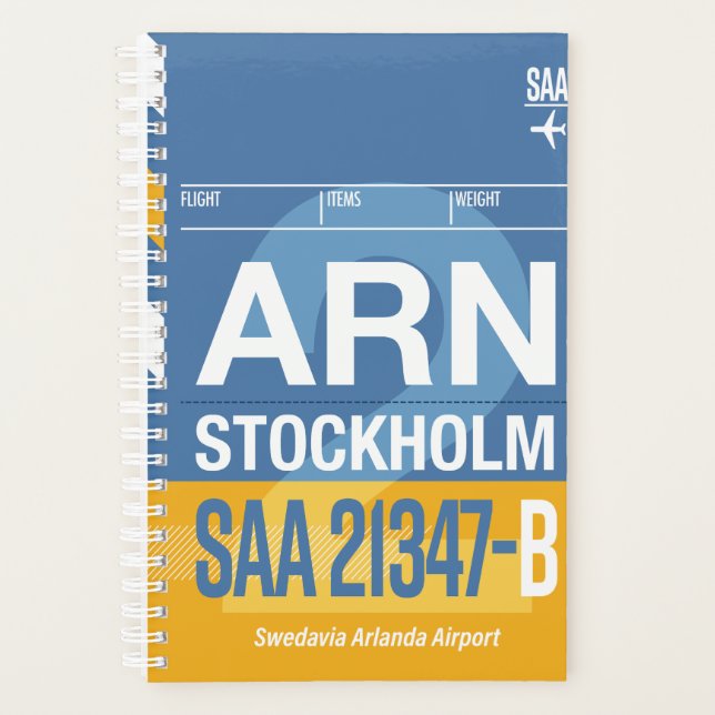 Stockholm - Travel Planner 2026 (Front)