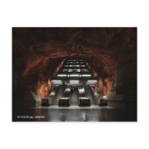 Stockholm Underground I with City Name