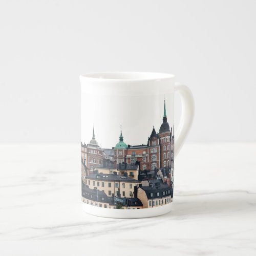 Stockholm view bone china mug