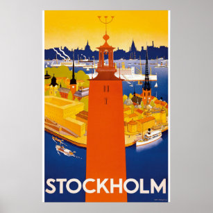 Stockholm Sweden Posters & Prints Zazzle