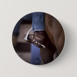 Stockhorse and Spurs Pinback Button