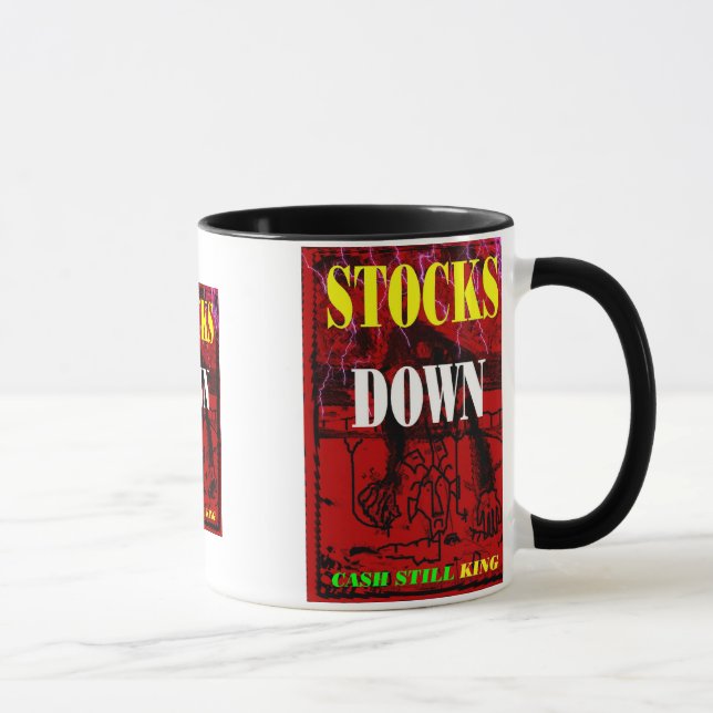 STOCKS DOWN MUG (Right)