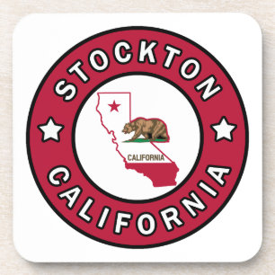 Stockton California Beverage Coaster