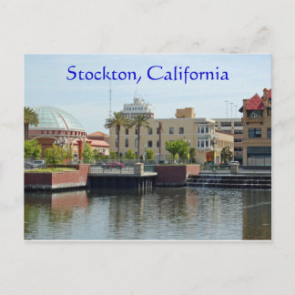Stockton, California Postcard