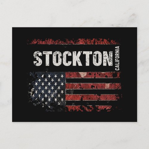 Stockton California Postcard