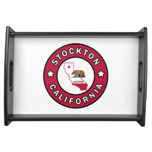 Stockton California Serving Tray