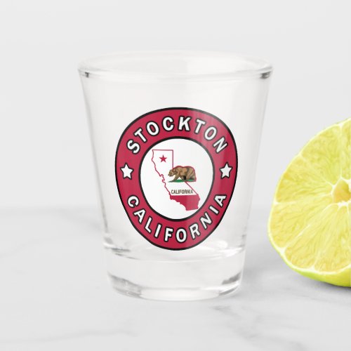 Stockton California Shot Glass