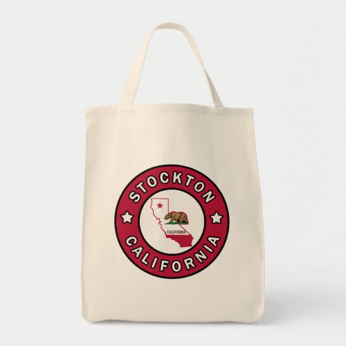 Stockton California Tote Bag