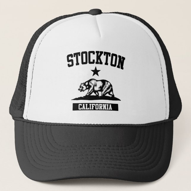 Stockton California Trucker Hat (Front)