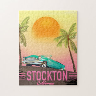 Stockton California USA Jigsaw Puzzle