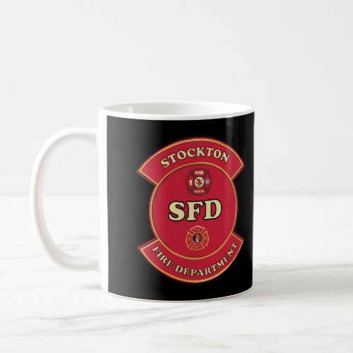 Stockton Fire Department Shield Coffee Mug