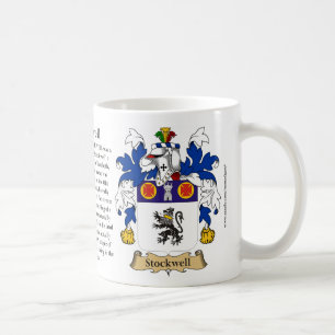 Stockwell, the Origin, the Meaning and the Crest Coffee Mug