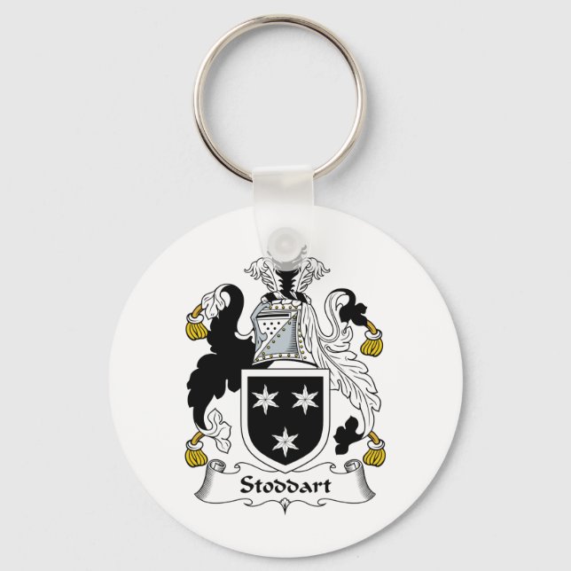 Stoddart Family Crest Keychain (Front)