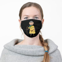 Lawn Mowing Adult Cloth Face Mask