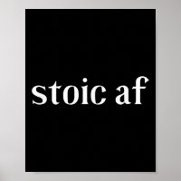 Stoic Af Roman Stoicism Gift, Ancient Zeno Cicero 