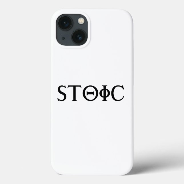 Stoic Case-Mate iPhone Case (Back)