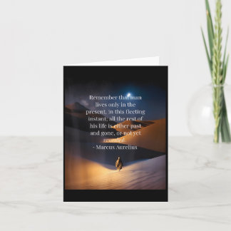 Stoic Meditations Quote Card