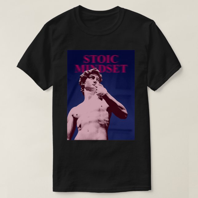 Stoic Mindset Classic TShirt (Design Front)