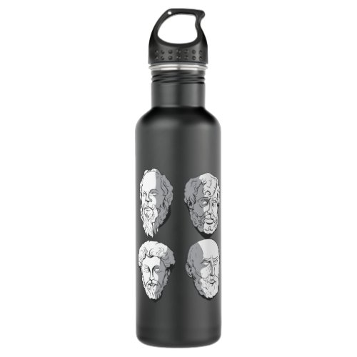 Stoic Philosophers Stainless Steel Water Bottle