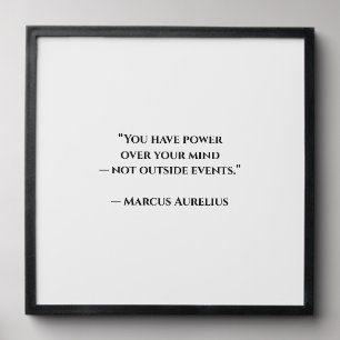 Stoic Quote Marcus Aurelius Mug Peel And Stick Photo Tile
