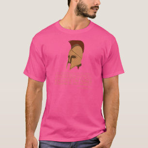 Stoic Quote Marcus Aurelius Philosophy Greek Phi T-Shirt