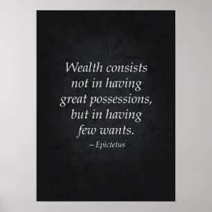 Stoic Quote - Motivational Poster