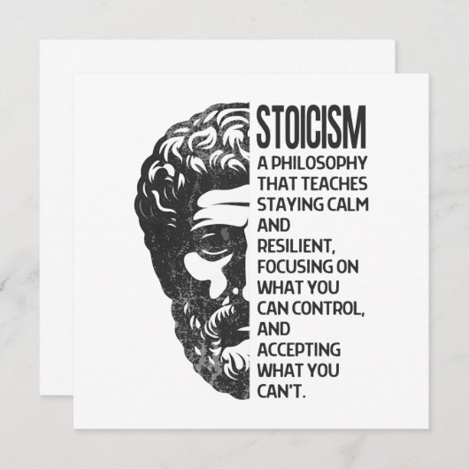 Stoicism  (Front/Back)