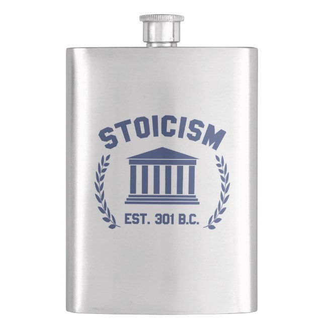 Stoicism Hip Flask (Front)