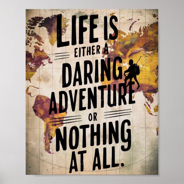 Stoicism Printable Wall Art, Motivational Poster (Front)