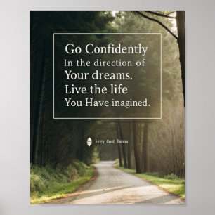 Stoicism Wall Art, Motivational Quote Poster