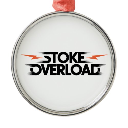 Stoke Overload Lightning Metal Ornament