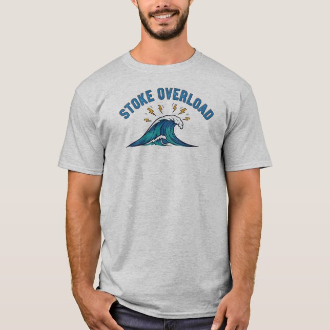 Stoke Overload Wave T-Shirt (Front)