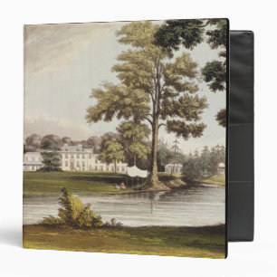 Stoke Place, from Ackermann's 'Repository of Arts' 3 Ring Binder
