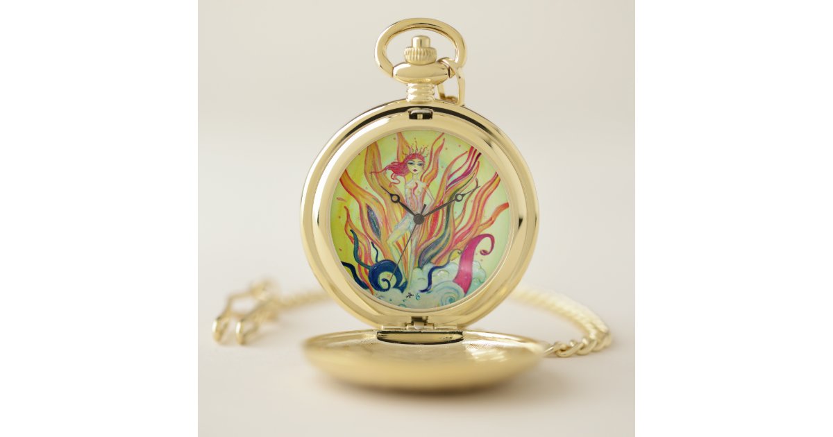 Stoke Pocket Watch | Zazzle
