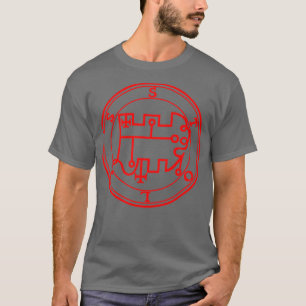 Stolas Ars Goetia Sigil Red T-Shirt
