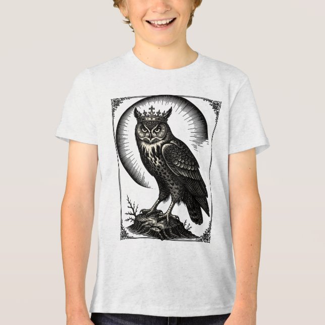 Stolas Monarch of the Midnight Sky Tri-Blend Shirt (Front)