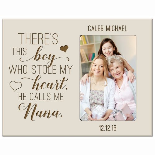 Stole My Heart Nanas Ivory Picture Frame