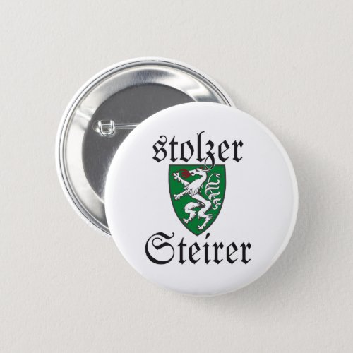Stolzer Steirer Steiermark Austria Coat of arms Button