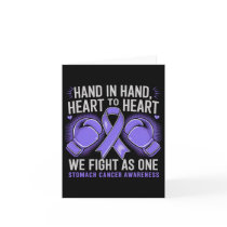 Stomach Cancer Awareness Month We Fight As One Box Card