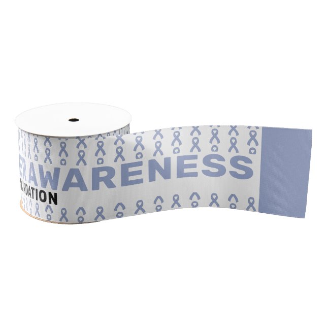 Stomach Cancer Awareness Pattern Ribbon (Spool)