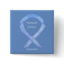 Stomach Cancer Awareness Ribbon Custom Pin