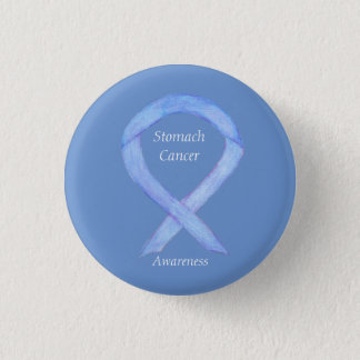 Stomach Cancer Awareness Ribbon Custom Pin