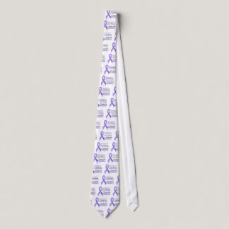 Stomach Cancer I Proudly Wear Periwinkle 1 Tie