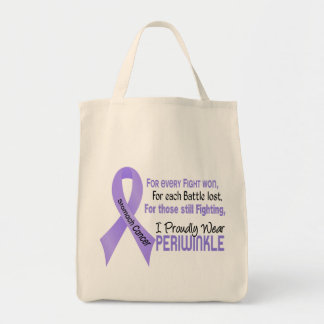 Stomach Cancer I Proudly Wear Periwinkle 1 Tote Bag