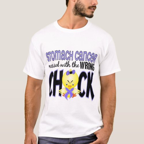 Stomach Cancer Messed With The Wrong Chick T_Shirt