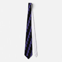 Stomach Cancer Periwinkle Ribbon 3 Neck Tie